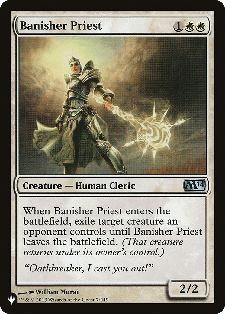 Banisher Priest (LIST-M14-7)  - The List