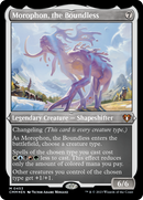 Morophon, the Boundless (CMM-453)  Etched Foil - Commander Masters
