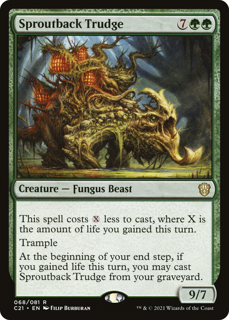 Sproutback Trudge (C21-068)  - Commander 2021