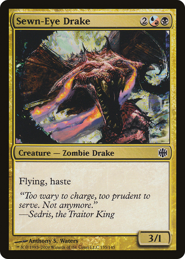 Sewn-Eye Drake (ARB-135)  Foil - Alara Reborn