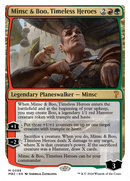 Minsc & Boo, Timeless Heroes (White Border) (MB2-088)  - Mystery Booster 2