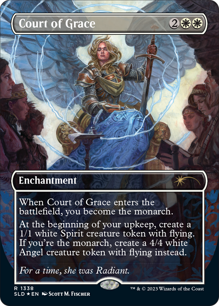Court of Grace (SLD-1338)  Foil - Secret Lair Drop (Borderless)