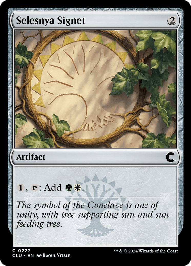 Selesnya Signet (CLU-227)  - Ravnica: Clue Edition