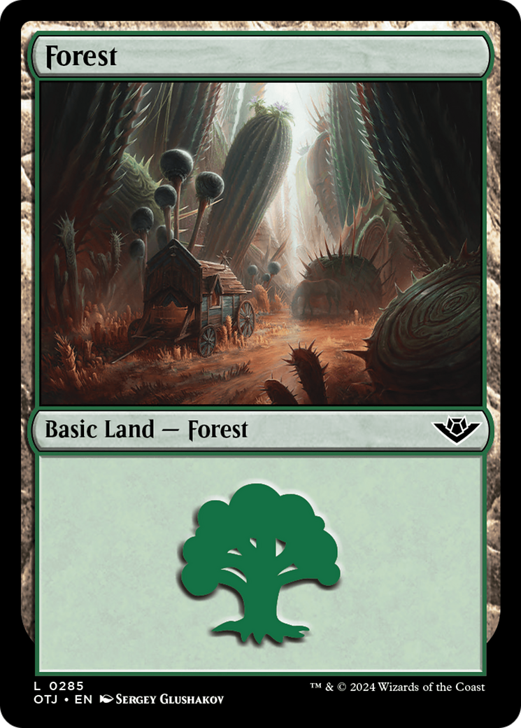 Forest (0285) (OTJ-285)  - Outlaws of Thunder Junction