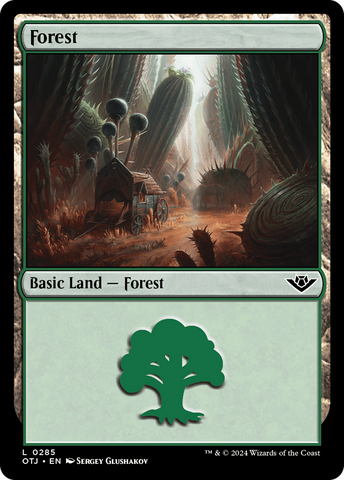 Forest (0285) (OTJ-285)  - Outlaws of Thunder Junction