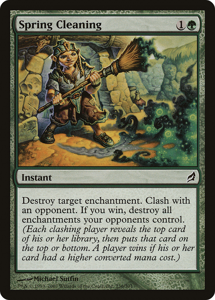 Spring Cleaning (LRW-236)  Foil - Lorwyn