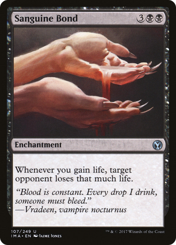 Sanguine Bond (IMA-107)  Foil - Iconic Masters