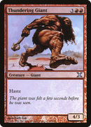 Thundering Giant (10E-243★)  Foil - Tenth Edition