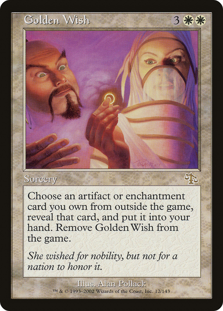 Golden Wish (JUD-012)  Foil - Judgment