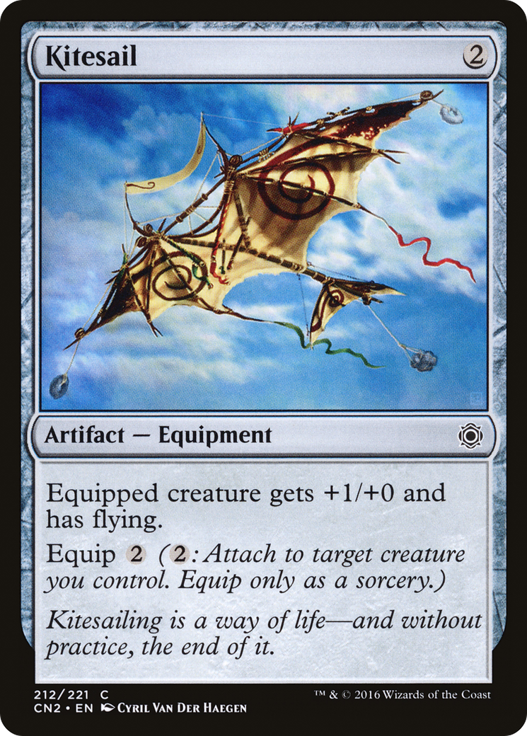 Kitesail (CN2-212)  Foil - Conspiracy: Take the Crown
