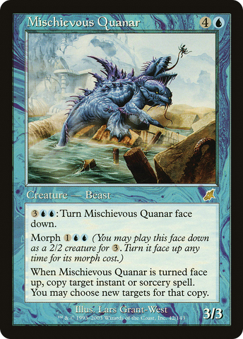 Mischievous Quanar (SCG-042) - Scourge Foil
