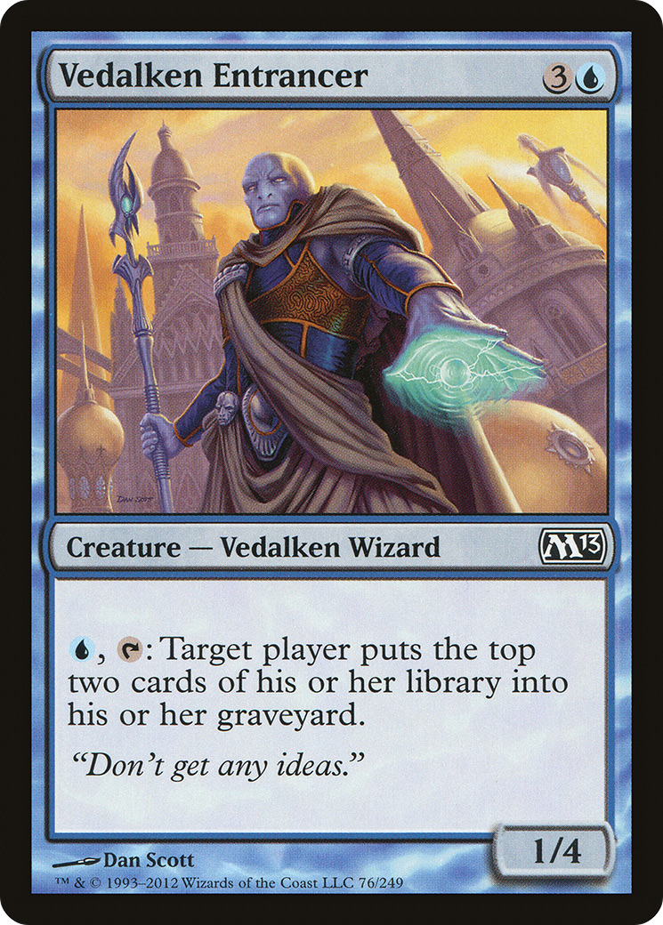 Vedalken Entrancer (M13-076)  Foil - Magic 2013