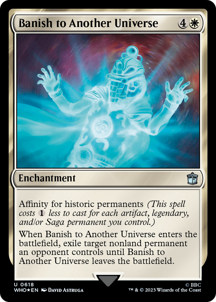 Banish to Another Universe (Surge Foil) (WHO-618)  Foil - Doctor Who