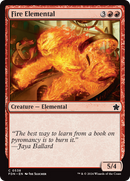 Fire Elemental (FDN-538)  - Foundations
