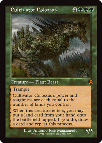 Cultivator Colossus (Retro Frame) (INR-409)  Foil - Innistrad Remastered