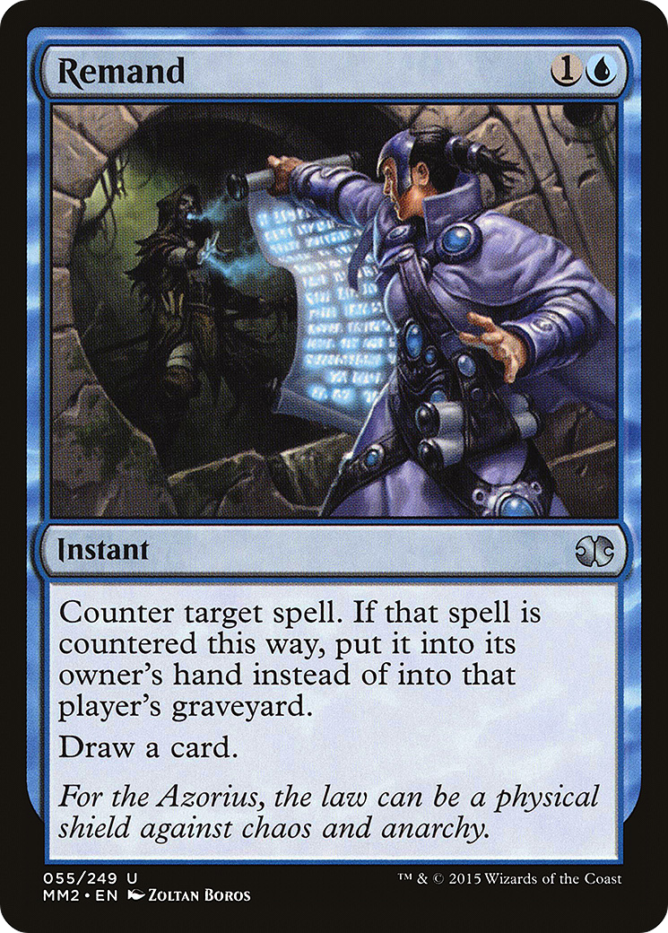 Remand (MM2-055)  Foil - Modern Masters 2015