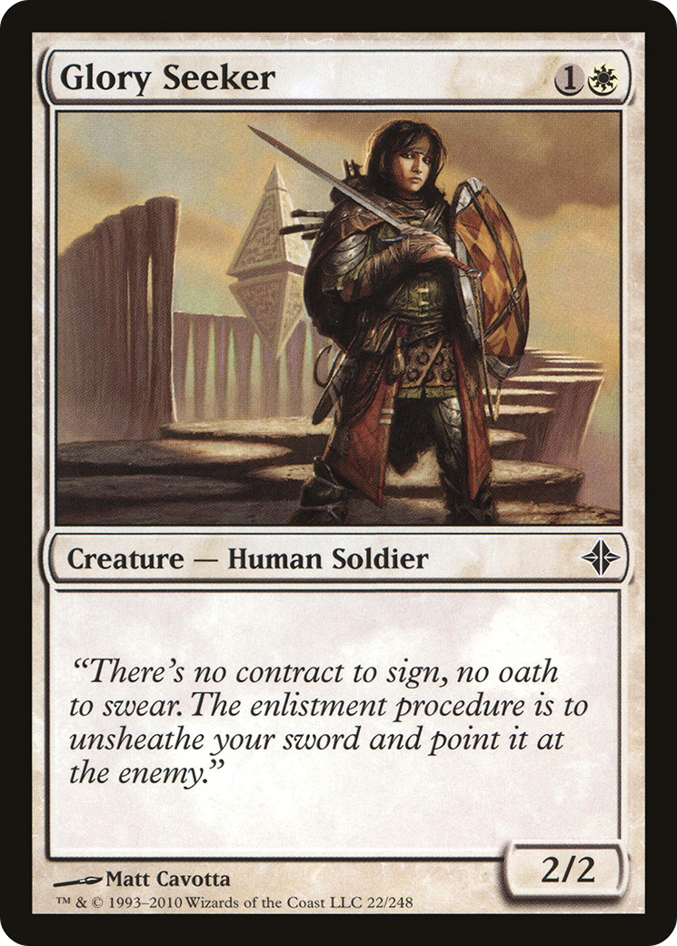 Glory Seeker (ROE-022)  Foil - Rise of the Eldrazi