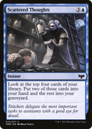 Scattered Thoughts (VOW-074)  Foil - Innistrad: Crimson Vow