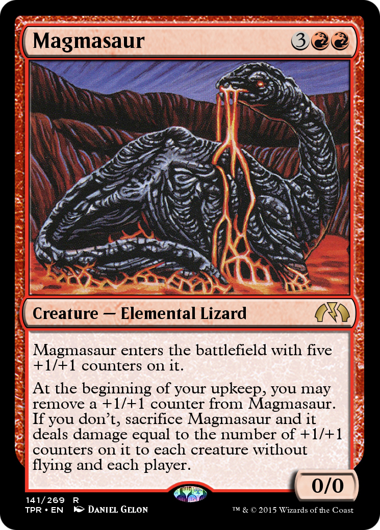 Magmasaur (TPR-141)  Foil - Tempest Remastered