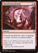 Thundering Rebuke (ZNR-170)  - Zendikar Rising