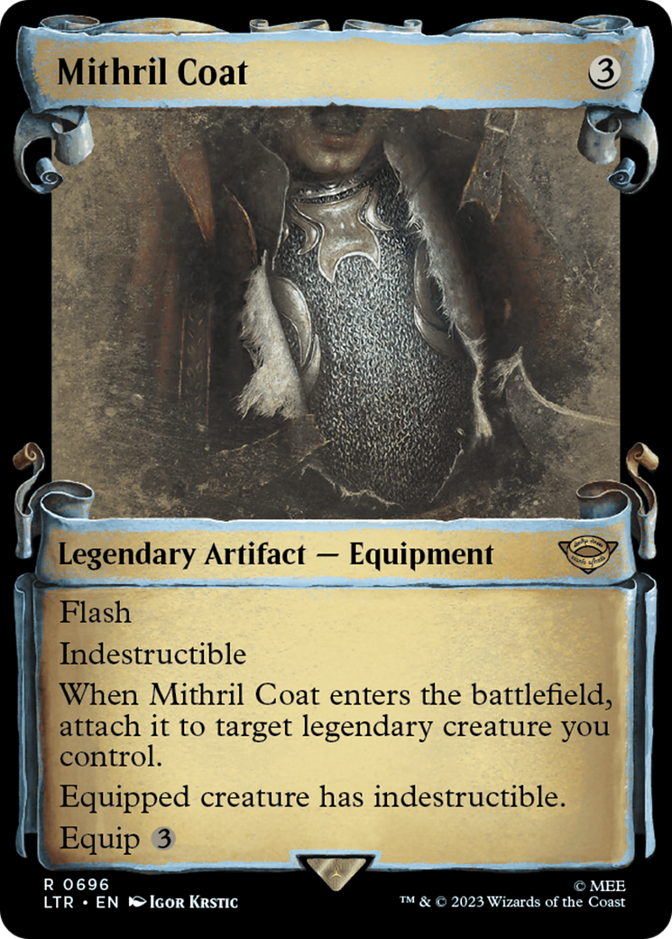 Mithril Coat (Showcase Scrolls) (LTR-696)  - The Lord of the Rings: Tales of Middle-earth: (Showcase)