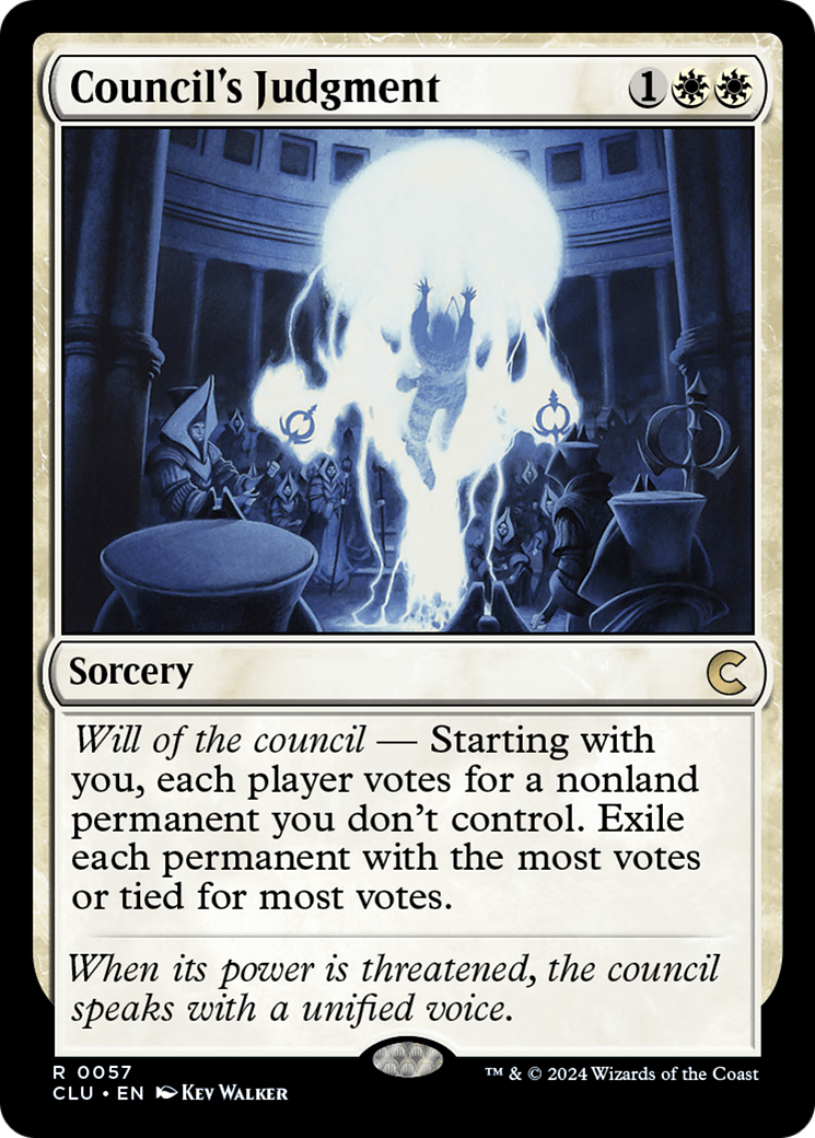 Council's Judgment (CLU-057)  - Ravnica: Clue Edition