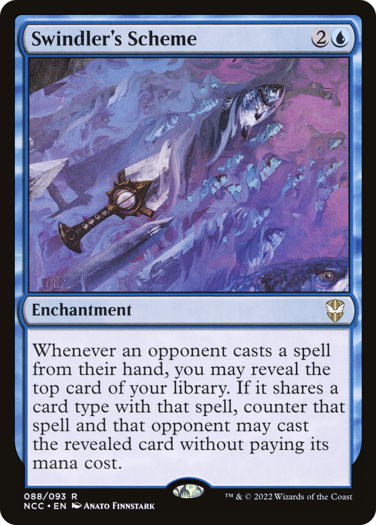 Swindler's Scheme (NCC-088)  Foil - New Capenna Commander