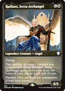 Radiant, Serra Archangel (Foil Etched) (CMR-553)  Foil - Commander Legends