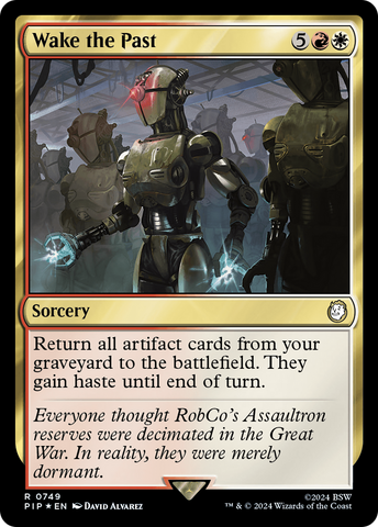 Wake the Past (Surge Foil) (PIP-749) - Fallout Foil