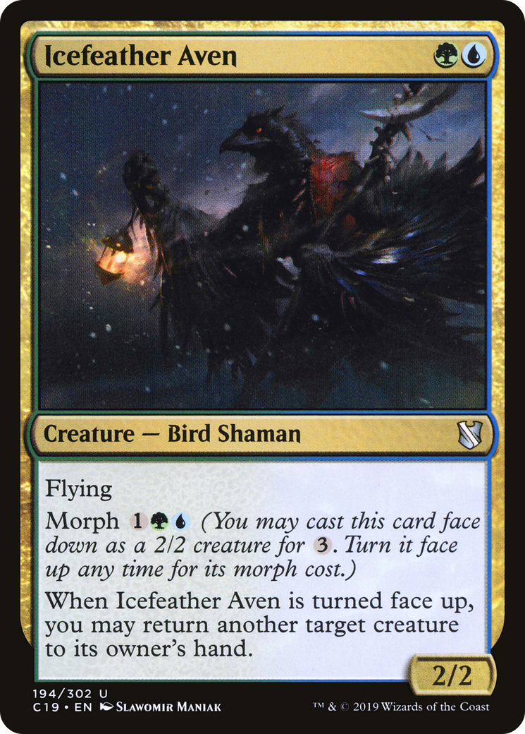 Icefeather Aven (C19-194)  - Commander 2019