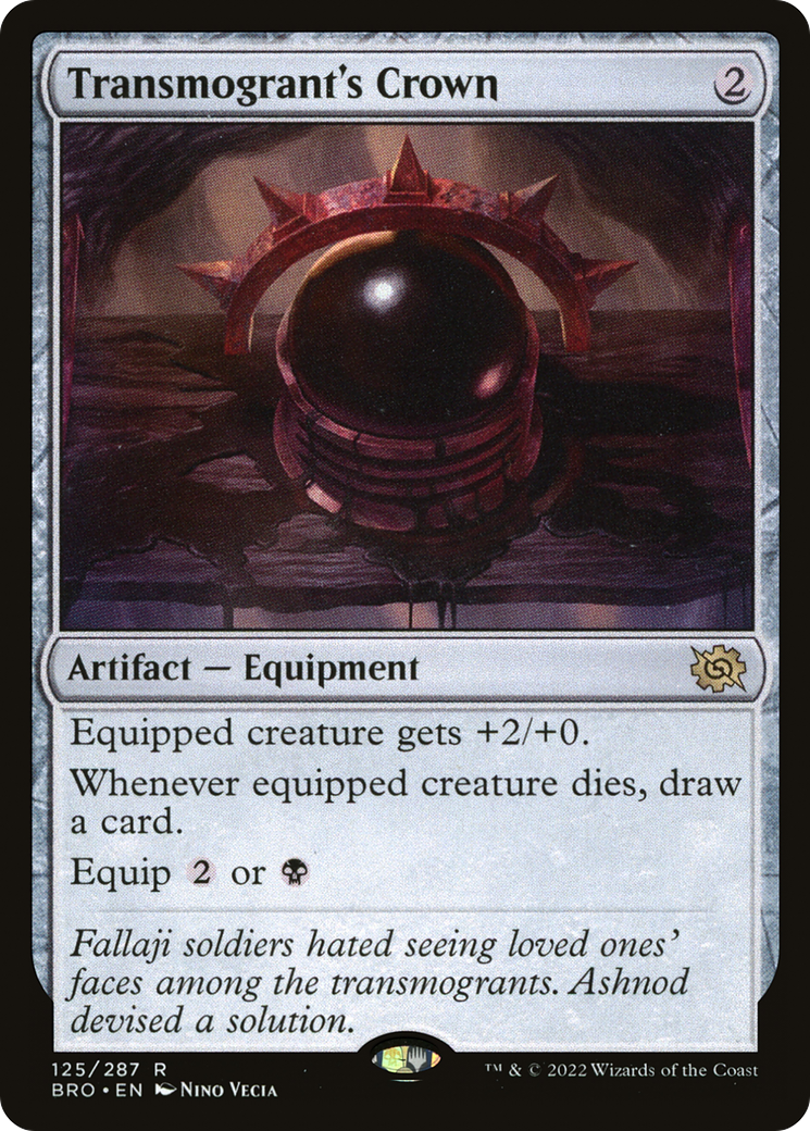 Transmogrant's Crown (BRO-125)  Foil - The Brothers' War