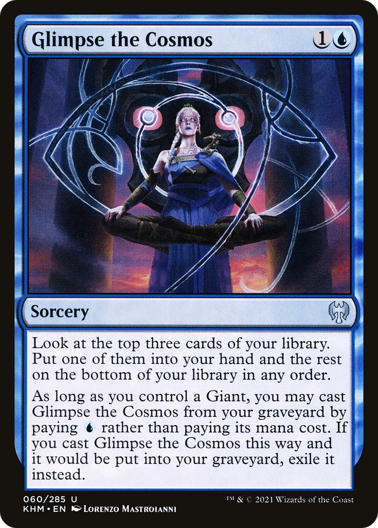 Glimpse the Cosmos (KHM-060)  Foil - Kaldheim