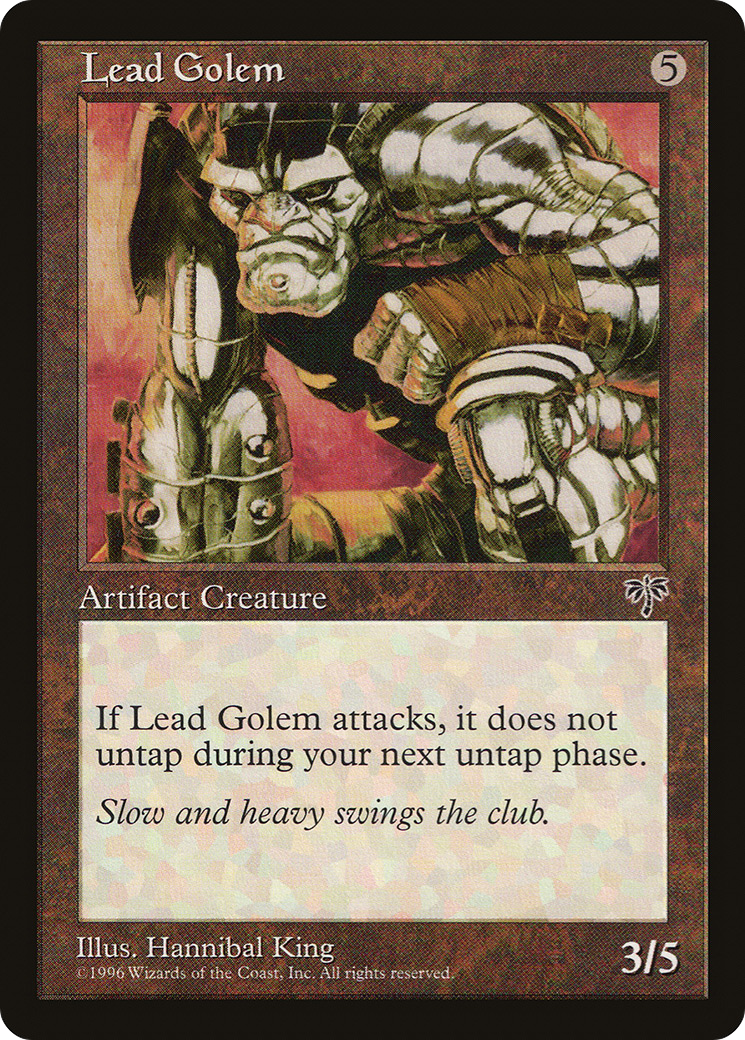 Lead Golem (MIR-)  - Mirage