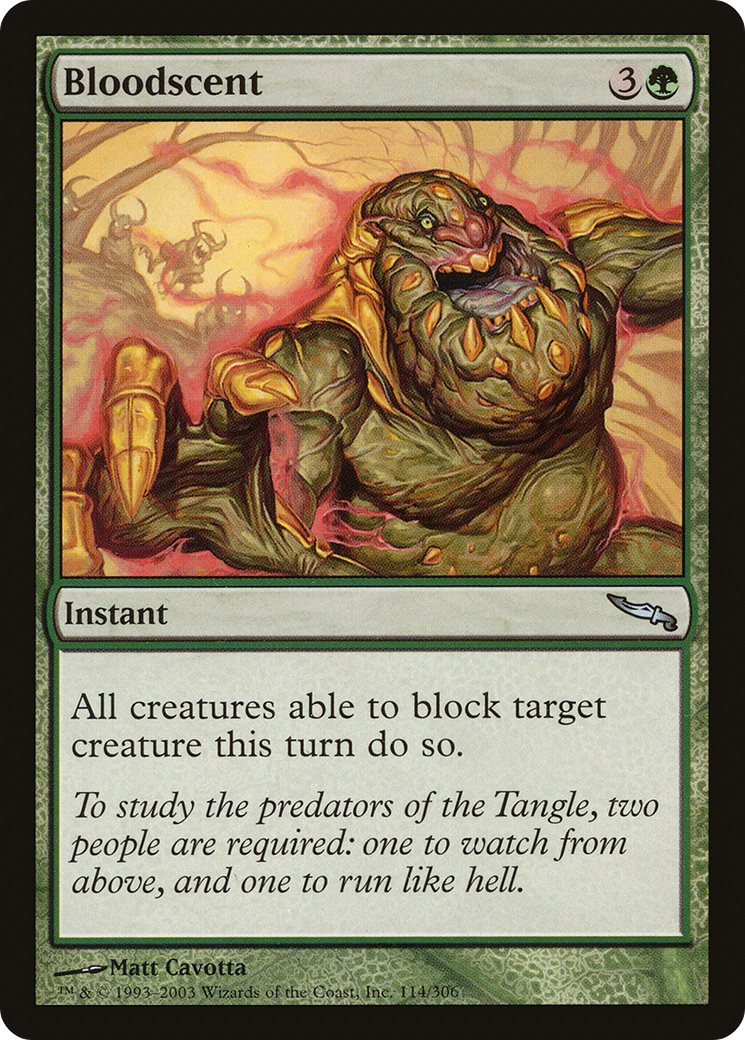 Bloodscent (MRD-114)  - Mirrodin