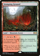 Stomping Ground (RNA-259)  Foil - Ravnica Allegiance