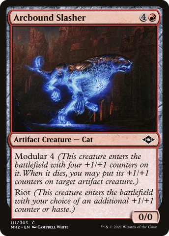 Arcbound Slasher (MH2-111)  Foil - Modern Horizons 2