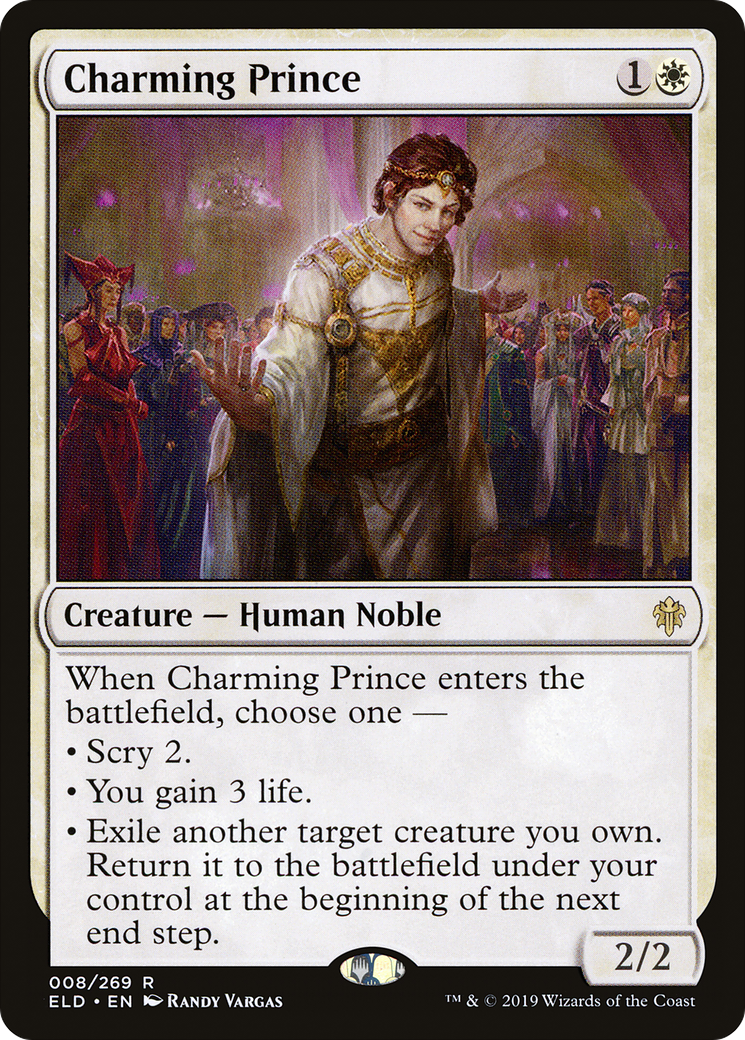 Charming Prince (ELD-008)  - Throne of Eldraine