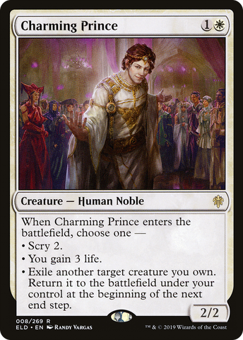 Charming Prince (ELD-008)  Foil - Throne of Eldraine