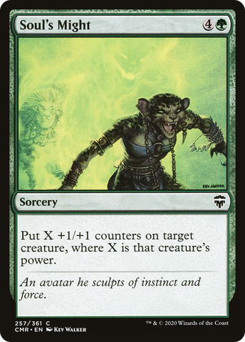 Soul's Might (CMR-257)  - Commander Legends