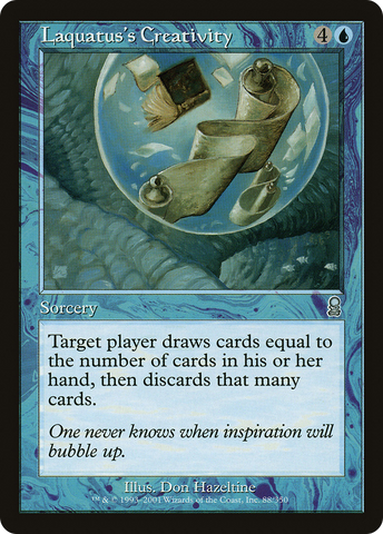 Laquatus's Creativity (ODY-088)  Foil - Odyssey