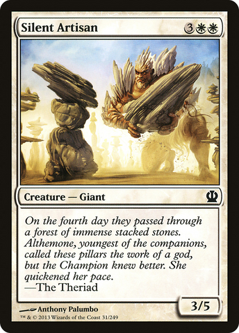 Silent Artisan (THS-031)  Foil - Theros