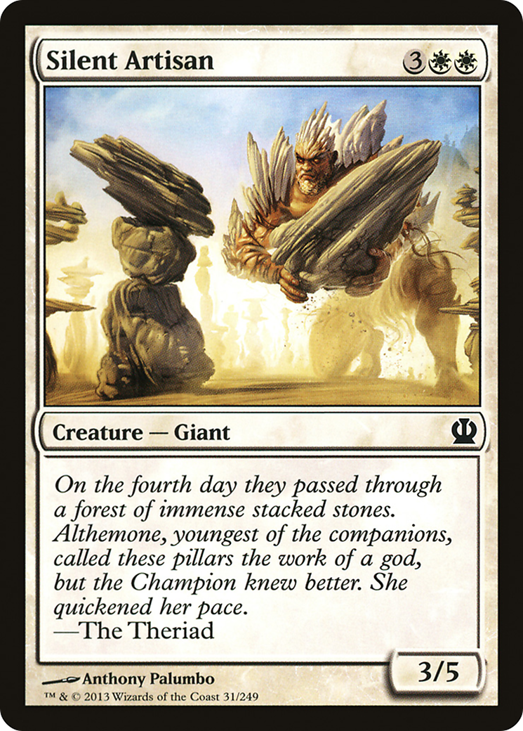 Silent Artisan (THS-031)  - Theros