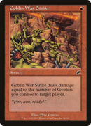 Goblin War Strike (SCG-096)  Foil - Scourge