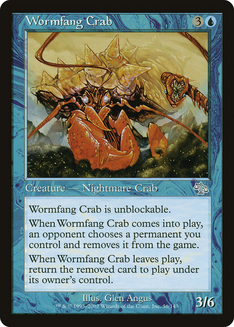 Wormfang Crab (JUD-056)  - Judgment