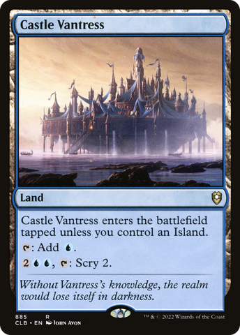 Castle Vantress (CLB-885)  - Commander Legends: Battle for Baldur's Gate