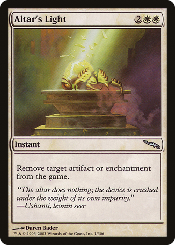 Altar's Light (MRD-001)  Foil - Mirrodin
