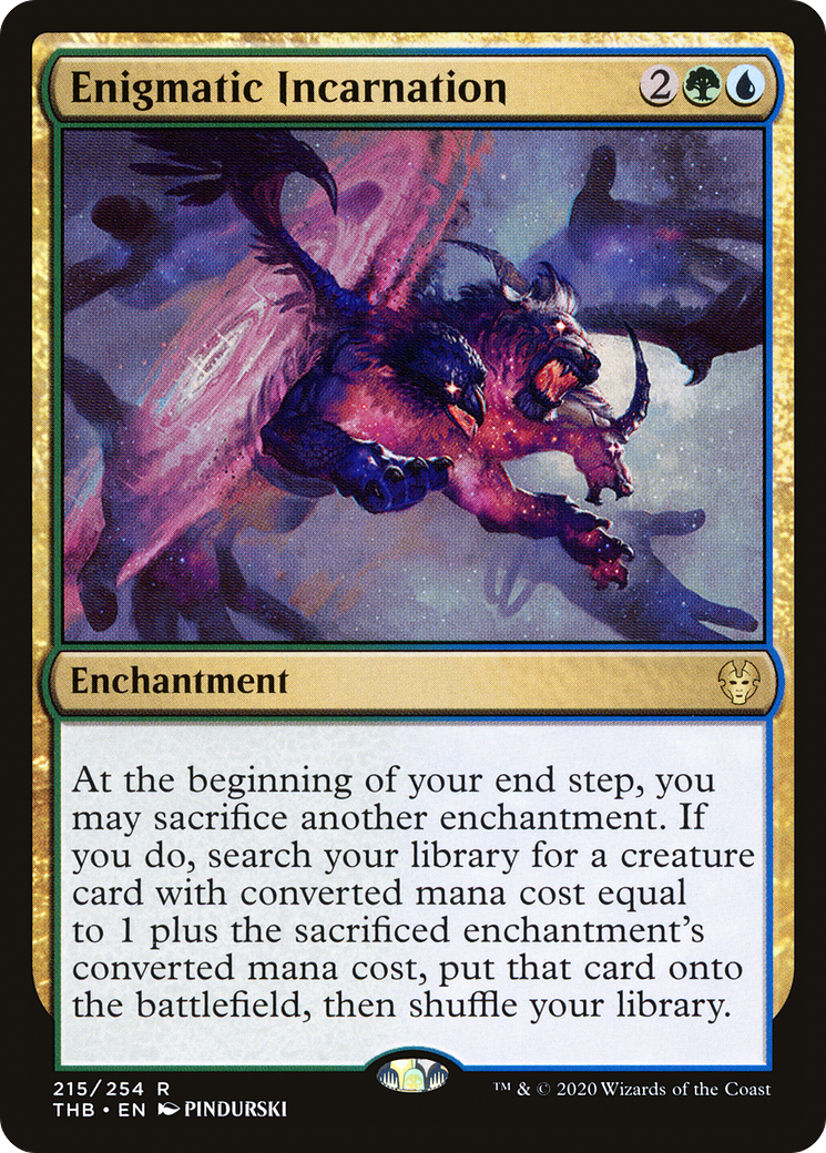 Enigmatic Incarnation (THB-215)  Foil - Theros Beyond Death
