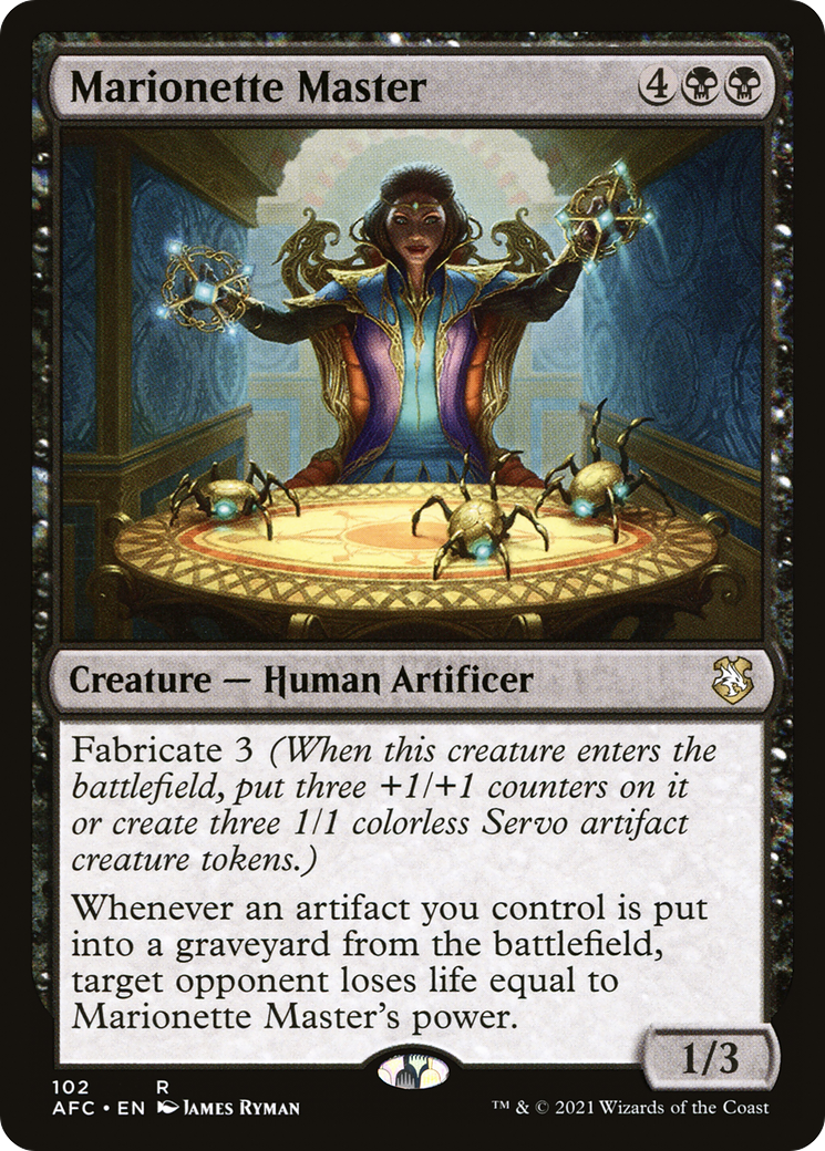 Marionette Master (AFC-102) - Adventures in the Forgotten Realms Commander