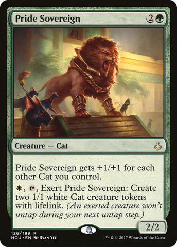Pride Sovereign (HOU-126)  Foil - Hour of Devastation