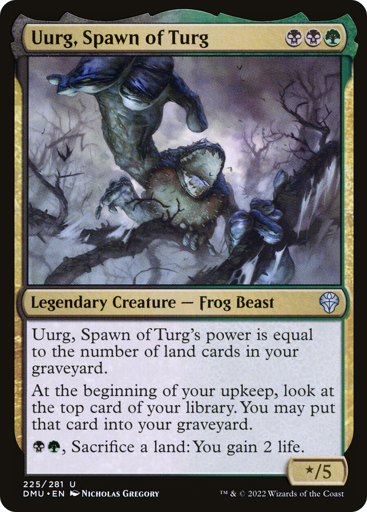 Uurg, Spawn of Turg (DMU-225)  - Dominaria United